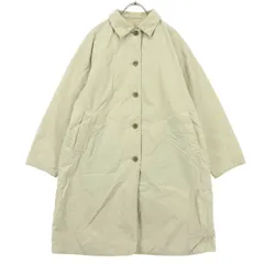MUJI 無印良品 長袖 中綿コート S ベージュ系 レディース 古着