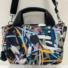 9467　KIPLING　キプリング　ナイロン　ユニセックス　メンズ　レディース　2wayバッグ　ショルダーバッグ　ワンショルダー　肩がけ　斜めがけ　クロスボディ　ハンドバッグ　手持ち　手提げ　総柄