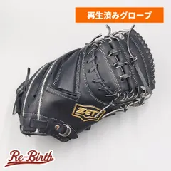 【クリーニング済み 】 ゼット 軟式用 キャッチャーミット 型付け済み (ZETT グラブ)[WE1527]