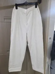 アイボリー ワイド コーデュロイ ズボン 新品