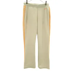 adidas アディダス トラックパンツ M ベージュ ジャージ レディース 古着