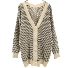 FREAK'S STORE フリークスストア 長袖 ニットカーディガン F ブラック系 レディース 古着