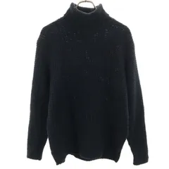 ITEMS URBAN RESEARCH アイテムズ アーバンリサーチ 長袖 タートルネック セーター 38 ネイビー ニット レディース 古着