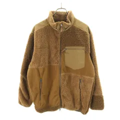 UNIQLO ユニクロ Engineered Garments エンジニアードガーメンツ コラボ フリースジャケット L ブラウン メンズ 古着