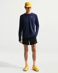 ナイキ NIKE ストライド メンズ Dri-FIT 13cm ランニングショートパンツ (インナー付き) IF2039 010 ブラック ポケット