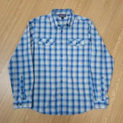 パタゴニア チェック 長袖 シャツ S