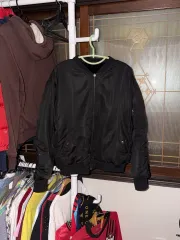 ニコアンド MA-1 ファー リバーシブル ジャケット