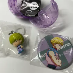 未開封 HUNTER×HUNTER チュール・ルシールめじるし缶バッジキーホルダー ガチャ 幻影旅団