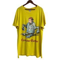 おさるのジョージ Tシャツ ONEITA Lサイズ - メルカリ
