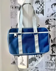 日本 スクール バッグ ネイビー