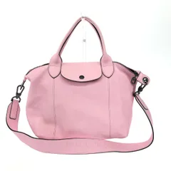 LONGCHAMP ロンシャン 2WAYバッグ/プリアージュキュイール  レザー    ピンク レディース / 240001188397
