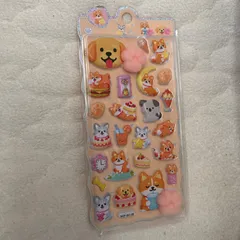 ぷっくりシール　犬