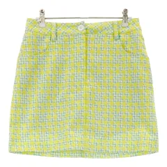 サイズ：M EFFICACE エフィカス  インナー付 スカート 千鳥 総柄 グリーン系 [240101624663] ゴルフウェア レディース ストスト