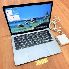 【動作確認済み】 MacBook pro 13インチ 2020 Apple M1 16GB 512GB 動画編集可能 カメラ内蔵 ノートPC SSD搭載 macOSインストール済み 【4052】