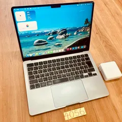 【動作確認済み】 MacBook air 13インチ 2022 アップル Apple M2 16GB 512GB 動画編集可能 カメラ内蔵 ノートPC ノートパソコン SSD搭載 macOSインストール済み 【4056】