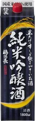 福徳長 米だけのすーっと飲めてやさしいお酒 純米吟醸酒 パック 1800ml 1.8L 6本 お酒 父の日 ギフトのサムネイル