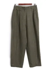 【お得なクーポン配布中!】 デッドストック 90s USA製 ローレン ラルフローレン ウール スラックス パンツ レディース 8 M 新品 オールド ポロ ツータック テーパード