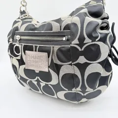 【良品✨】COACH Y2K handbag signature POPPY コーチ ポピー シグネチャー ハンドバッグ