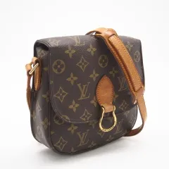 ★3日以内返品可★  LOUIS VUITTON ルイ・ヴィトン モノグラム サンクルーPM M51244 ショルダーバッグ ブラウン レディース