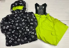 SNOW CARVING　ジュニア　スキーウェア　125～135cm　130サイズ　サイズ調整機能付き　スキーウェア　スノーボードウェア　子供