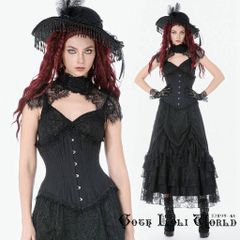 アトリエピエロ Lace Up Long Corset シャンタン生地 ブラック - メルカリ アトリエピエロ Lace Up Long Corset シャンタン生地 ブラック - メルカリ