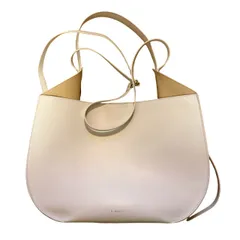 C455 ラグジュアリーバッグ Ree Projects（リープロジェクツ）Helene（ヘレン）ショルダートートバッグ ホワイト