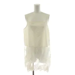 アパートバイローリーズ apart by lowrys レースキャミチュニック キャミソール F 白 ホワイト 581485 /AN38