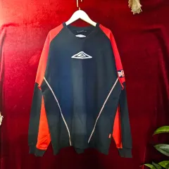 アンブロ(UMBRO) オールドスクール ウォームアップVネック ジャージ サイズ M