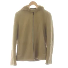 ニールバレット Neil Barrett ムートン レザージャケット フード ジップアップ XS ベージュ 13161-399-0624 /KUのサムネイル