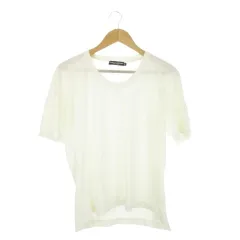 ドルチェ&ガッバーナ ドルガバ DOLCE&GABBANA Tシャツ 44 白 ホワイト 無地 ラウンドネック 半袖 /CK26 ■GY99のサムネイル