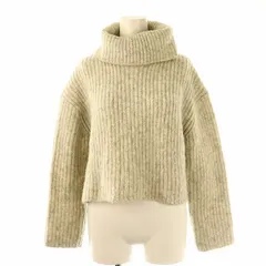 プロポーション ボディドレッシング PROPORTION BODY DRESSING タートルショートニット セーター FR ライトグレー /DO ■OS