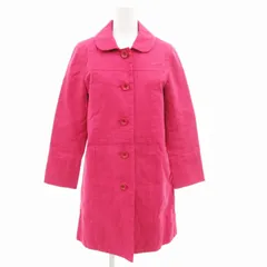 マークバイマークジェイコブス MARC by MARC JACOBS ステンカラーコート ショート 裏地ストライプ 4 ピンク /GVのサムネイル
