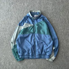 old　BIKE　ナイロンジャケット　ワイド　切替　ビンテージ　US古着　90ｓ