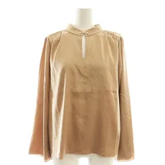 リリーブラウン Lily Brown バトン付きブラウス 長袖 F ベージュ /AT ■OS
