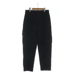 ディオールオム Dior HOMME カーゴパンツ テーパード ジップフライ ロゴ 44 XS 黒 ブラック 013C122A3866 ■GY17 /MQのサムネイル