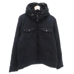 マックレガー マクレガー McGREGOR 中綿ジャケット フード ジップアップ 裾ドロスト 紺 ネイビー /AE