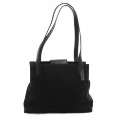 コーチ COACH 7402 ハンドバッグ トート 肩掛け ナイロン レザー 黒 ブラック /GV