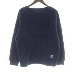 ヘリーハンセン HELLY HANSEN ボア カットソー 長袖 フリース ロゴ M 紺 ネイビー /KW ■GY60のサムネイル
