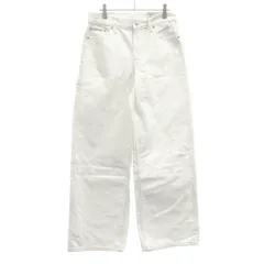 Calvin Klein Jeans カルバンクライジーンズ オールオーバーモノグラムローライズバギーデニムパンツ 47D710GYY3-S ホワイト 25