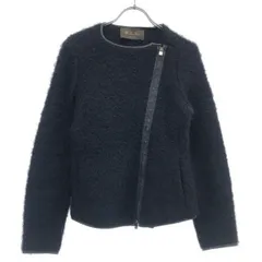Loro Piana ロロピアーナ ベイビーアルパカライダースジャケット FAF9090 ネイビー 36