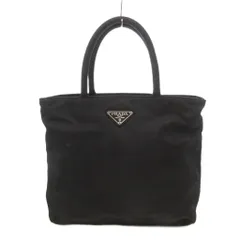 プラダ PRADA トートバッグ ハンドバッグ テスート ポコノ ナイロン ブラック 黒 /UO ■GY35 ☆AA★