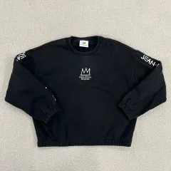 95 バラ ミシェル バスキア クロップド スウェット 0130M1