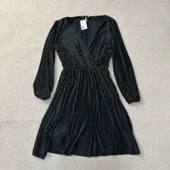 H&M 新品 レディース プリーツ ロング ONE PIECE 0210T