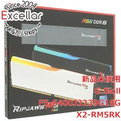 新品未開封G.SKILL DDR5 6000 C28 32GB AMDX3D最適 - メルカリ