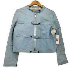 クレージュ courreges 00s Y2K スナップボタン シングル ライダースジャケット レディース 表記無 