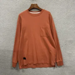 ニューエラ カジュアル オーバーサイズ ポケット ロングスリーブ 長袖Tシャツ XS A06133