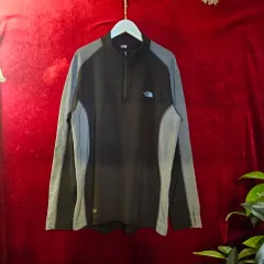 THE NORTH FACE ザノースフェイス 暖ギア 機能性 長袖 ハーフジップアップ L(100)size
