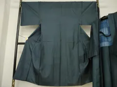 平和屋着物●男性　本場大島紬　アンサンブル　100亀甲　総詰め　キングサイズ　正絹　逸品　AABF9670ck