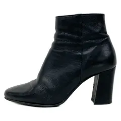 DIANA(ダイアナ) ショートブーツ 24 1/2 レディース - 黒 レザー