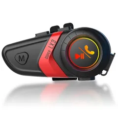 Bluetooth5.0 スピーカー バイク用インカム HI-FI ヘルメット インカムバイク用 超軽量 IP67防水 バイク用品 インカム 50時間連続使用 ヘルメット バイク スピーカー 限定ブランド】 スマホ音楽再生 Siri音声/音声案内/自動通話応答